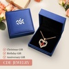 image:imageCDE 18K Rose Gold Heart Pendant Necklaces Gift Birthstone Jewelry Gift0107JanJuly