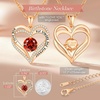 image:imageCDE 18K Rose Gold Heart Pendant Necklaces Gift Birthstone Jewelry Gift0107JanJuly