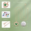 image:imageCDE 18K Rose Gold Heart Pendant Necklaces Gift Birthstone Jewelry Gift05MaySterling Silver