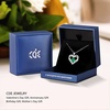 image:imageCDE 18K Rose Gold Heart Pendant Necklaces Gift Birthstone Jewelry Gift05MayWGSterling Silver