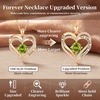 image:imageCDE 18K Rose Gold Heart Pendant Necklaces Gift Birthstone Jewelry Gift08Aug