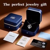 image:imageCDE 18K Rose Gold Heart Pendant NecklacesBirthstone Jewelry Gifts for WifeMoissaniteSilver