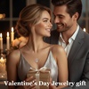 image:imageCDE 18K Rose Gold Heart Pendant NecklacesBirthstone Jewelry Gifts for WifeMoissaniteSilver