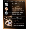 image:imageCDE 18K Rose Gold Heart Pendant NecklacesBirthstone Jewelry Gifts for WifeRose Gold06June