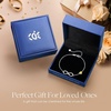image:imageCDE 925 Sterling Silver Infinity Birthstone Bracelet Jewelry Gift for Women11NovCitrine Yellow