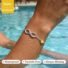 image:imageCDE 925 Sterling Silver Infinity Birthstone Bracelet Jewelry Gift for Women11NovCitrine Yellow