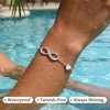 image:imageCDE 925 Sterling Silver Infinity Birthstone Bracelet Jewelry Gift for WomenCrystalWhite