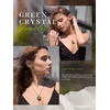 image:imageCDE Angel Wings Heart Birthstone Pendant Necklace Gift for WomenBlackColorful Zircon Birthstone