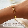 image:imageCDE Birthstone Infinity Bracelet 14K Gold Plated Jewelry Gift for Women11NovCitrine Yellow