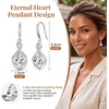 image:imageCDE Infinity Teardrop Dangle Earrings Trendy Jewelry Gifts for Women