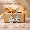 image:imageCDE Infinity Teardrop Dangle Earrings Trendy Jewelry Gifts for Women
