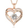 Moissanite-Rose Gold
