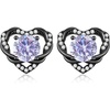 Black-06-June.Alexandrite Light Purple Birthstone