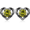Black-08-Aug.Peridot Green Birthstone