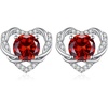 White-01&07-Jan.&July Ruby Red Birthstone