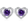White-02-Feb.Amethsy Purple Birthstone
