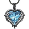 Black-03-AquamarineLight Blue Birthstone