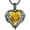 Black-11-Yellow Birthstone