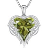 White-08-Peridot Green Birthstone