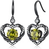 Black-08-Aug Peridot Green Birthstone