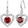 White-01&07-Jan.&July Ruby Red Birthstone