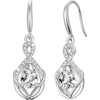 image:imageCDE Infinity Teardrop Dangle Earrings Trendy Jewelry Gifts for Women
