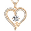 Initial “E” Necklaces