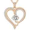 Initial “J” Necklaces