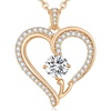 Initial “V” Necklaces