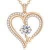 Initial “W” Necklaces