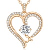 Initial “X” Necklaces