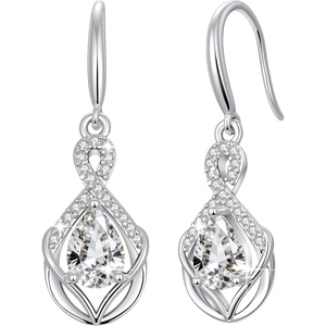 image:imageCDE Infinity Teardrop Dangle Earrings Trendy Jewelry Gifts for Women