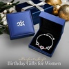 image:imageCDE 18K Rose Gold Heart BraceletsBirthstone Jewelry Gifts for WomenRhodium Plating Brass01Jan07Jul