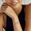 image:imageCDE 18K Rose Gold Heart BraceletsBirthstone Jewelry Gifts for WomenRhodium Plating Brass01Jan07Jul
