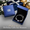 image:imageCDE 18K Rose Gold Heart BraceletsBirthstone Jewelry Gifts for WomenRhodium Plating Brass02Feb
