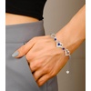 image:imageCDE 18K Rose Gold Heart BraceletsBirthstone Jewelry Gifts for WomenRhodium Plating Brass09Sept