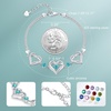 image:imageCDE 18K Rose Gold Heart BraceletsBirthstone Jewelry Gifts for WomenRhodium Plating Sterling Silver12Dec