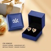 image:imageCDE 18K Rose Gold Heart Stud EarringsBirthstone Jewelry Gifts for Women08AugPeridot Green
