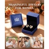 image:imageCDE 18K Rose Gold Heart Stud EarringsBirthstone Jewelry Gifts for Women08AugPeridot Green