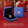 image:imageCDE Birthstone Necklaces for Women 925 Sterling Silver Forever Love Heart Pendant Necklace Birthday Jewelry Gift for Wife Mom Girlfriend HerSilver01January