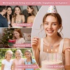 image:imageCDE Christmas Gift for women Cute Unicorn Birthstone Necklace for Girls Daughter 925 Sterling Silver Opal Heart Pendant Graduation Birthday Christmas Jewelry Gift for Teenage Girls Niece0107 January  July Ruby Red
