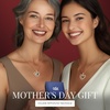 image:imageCDE Double Birthstone Rose Gold Pendant Necklace Gift for WomenBlueBlue1212Birthstone