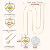 image:imageCDE Double Birthstone Rose Gold Pendant Necklace Gift for WomenYellowYellow1111Birthstone