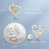 image:imageCDE Forever Love Heart Birthstone Stud Earrings Jewelry Gifts for Women