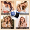 image:imageCDE Love Heart Bracelets for Women 925 Sterling Silver with Birthstone Zirconia Birthday Anniversary Charm Link Chain Bracelet Jewelry Gift for Wife Girlfriend HerRose Gold06JuneHeart Zircon