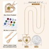 image:imageCDE Rose Gold Heart Birthstone Necklace Hypoallergenic Jewelry GiftsI Love You Mom08AugustPeridotOlive Green