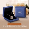 image:imageCDE Rose Gold Heart Birthstone Necklace Hypoallergenic Jewelry GiftsRose Gold Plated09SeptemberSapphire Royal Blue