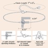 image:imageMothers Day Gifts Initial Bracelets for Women AZ Letter Bracelet Dainty Adjustable Charm Bracelet Personalized Charm Alphabet Jewelry Gifts for Mom Girlfriend Wife Birthday Christmas Valentines Day AnniversaryF