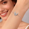 image:imageMothers Day Gifts Initial Bracelets for Women AZ Letter Bracelet Dainty Adjustable Charm Bracelet Personalized Charm Alphabet Jewelry Gifts for Mom Girlfriend Wife Birthday Christmas Valentines Day AnniversaryV