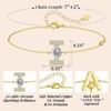 image:imageMothers Day Gifts Initial Bracelets for Women AZ Letter Bracelet Dainty Adjustable Charm Bracelet Personalized Charm Alphabet Jewelry Gifts for Mom Girlfriend Wife Birthday Christmas Valentines Day AnniversaryI